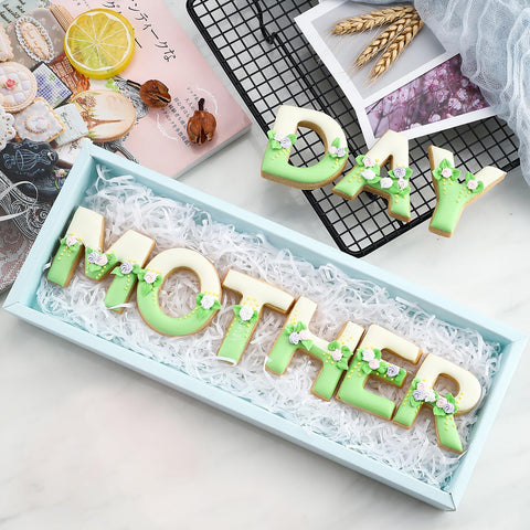 Xzhloym alphabet cutters ideal for party decor and gifts