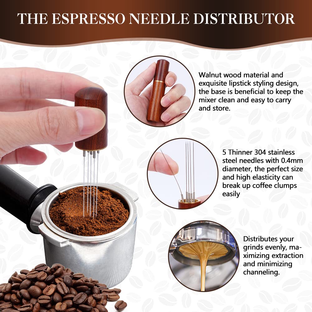 Y-Step stainless steel stirring spoon for even mixing and extraction.