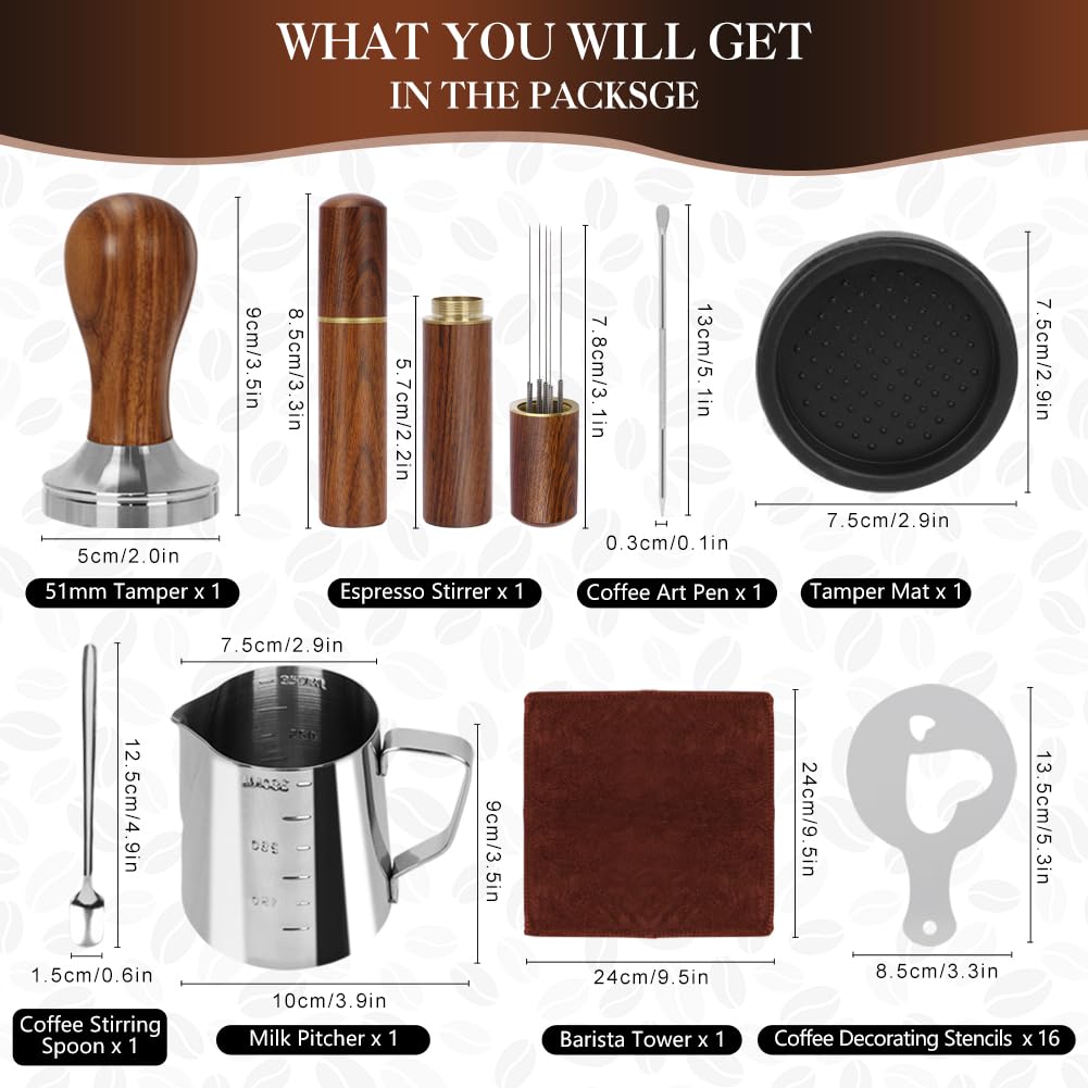 Y-Step 350ml milk frother pitcher with scales for precise frothing.