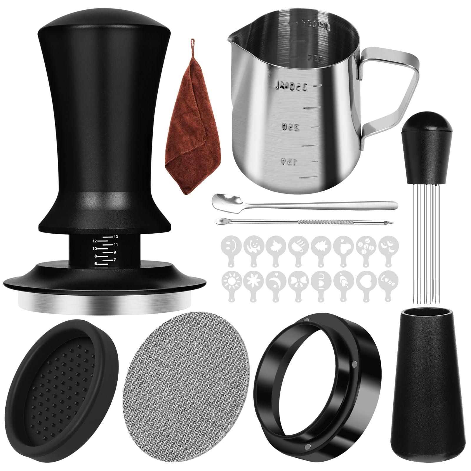 Y-Step espresso tamper 51mm for consistent tamping and even extraction