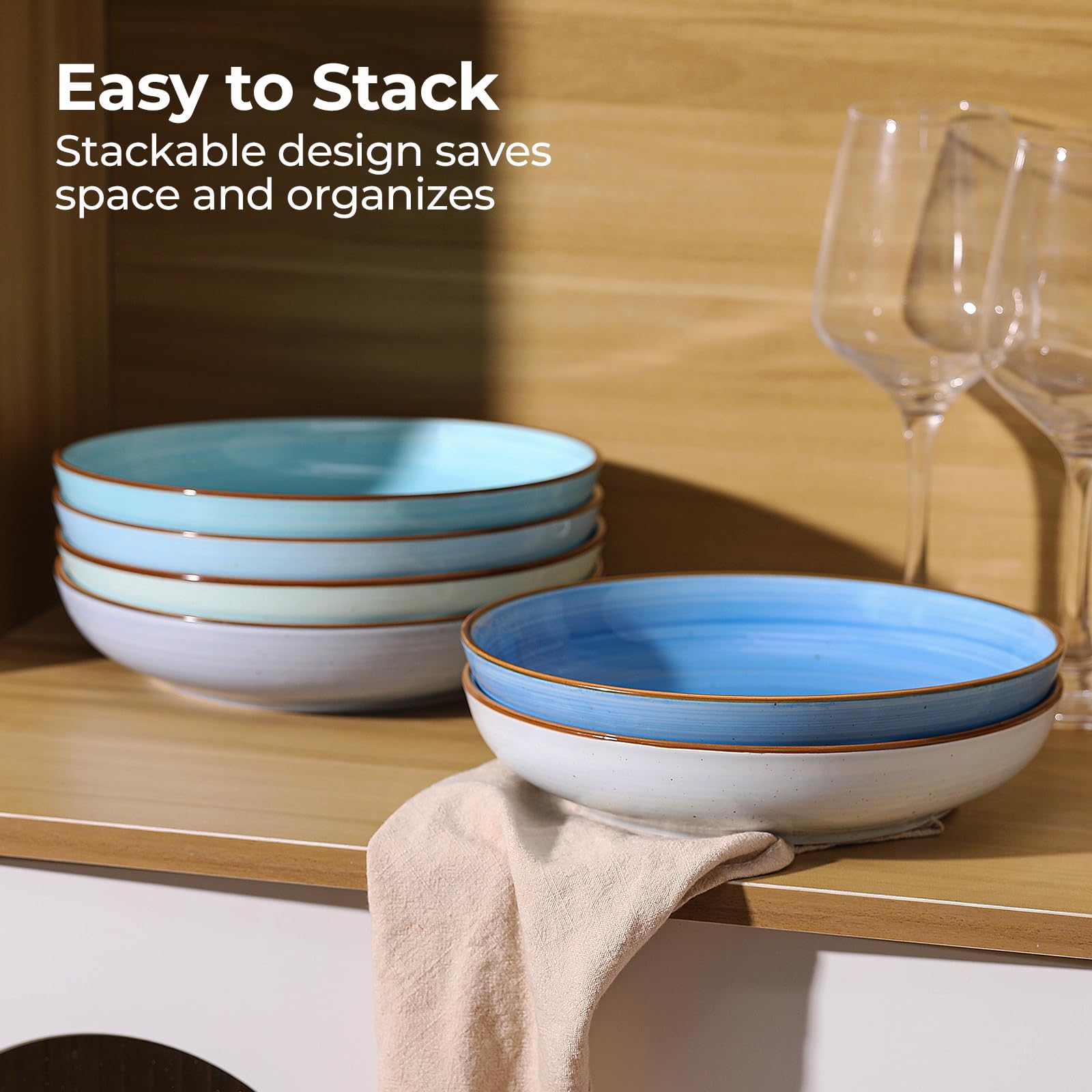 Y YHY dishwasher-safe bowls— effortless cleaning after meals