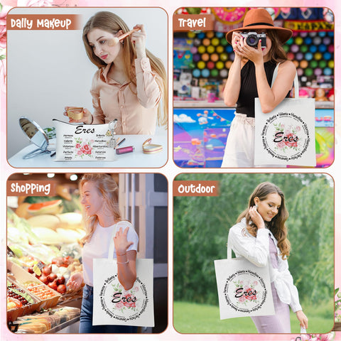 Y1tvei secure zipper cosmetic bag protects small essentials on the go.