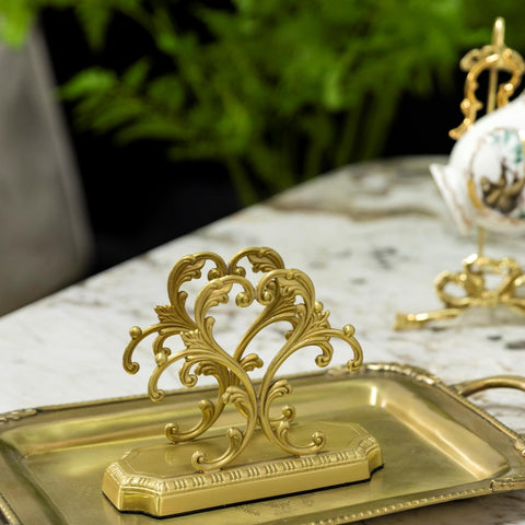 YACSNBF gold napkin holder compact option fits small spaces