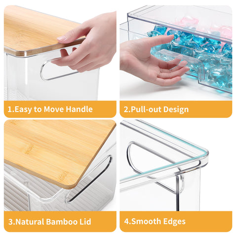 YAFFWA stackable under-sink storage system maximizes small spaces