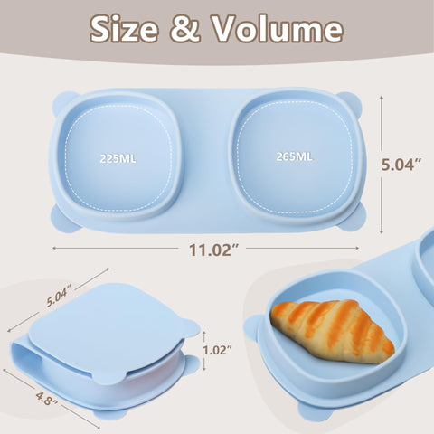 yahaa baby plates dishwasher-safe for easy cleanup after meals