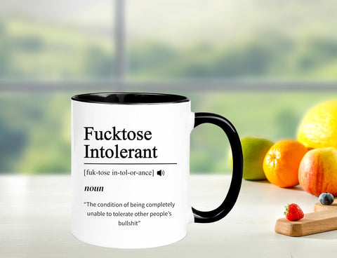 Yalocib anti-bs statement mug perfect gift for fans of dark humor and wit.