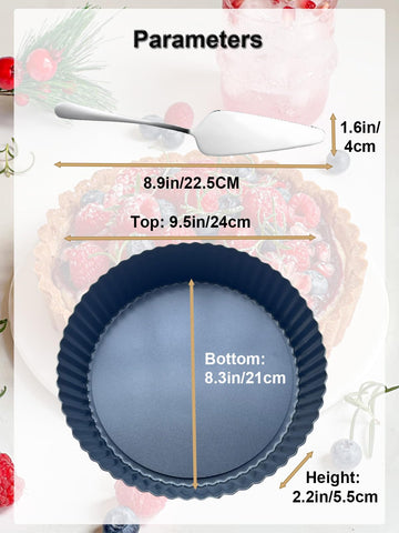 Yamteck gift-ready tart pan set suits holidays and special occasions