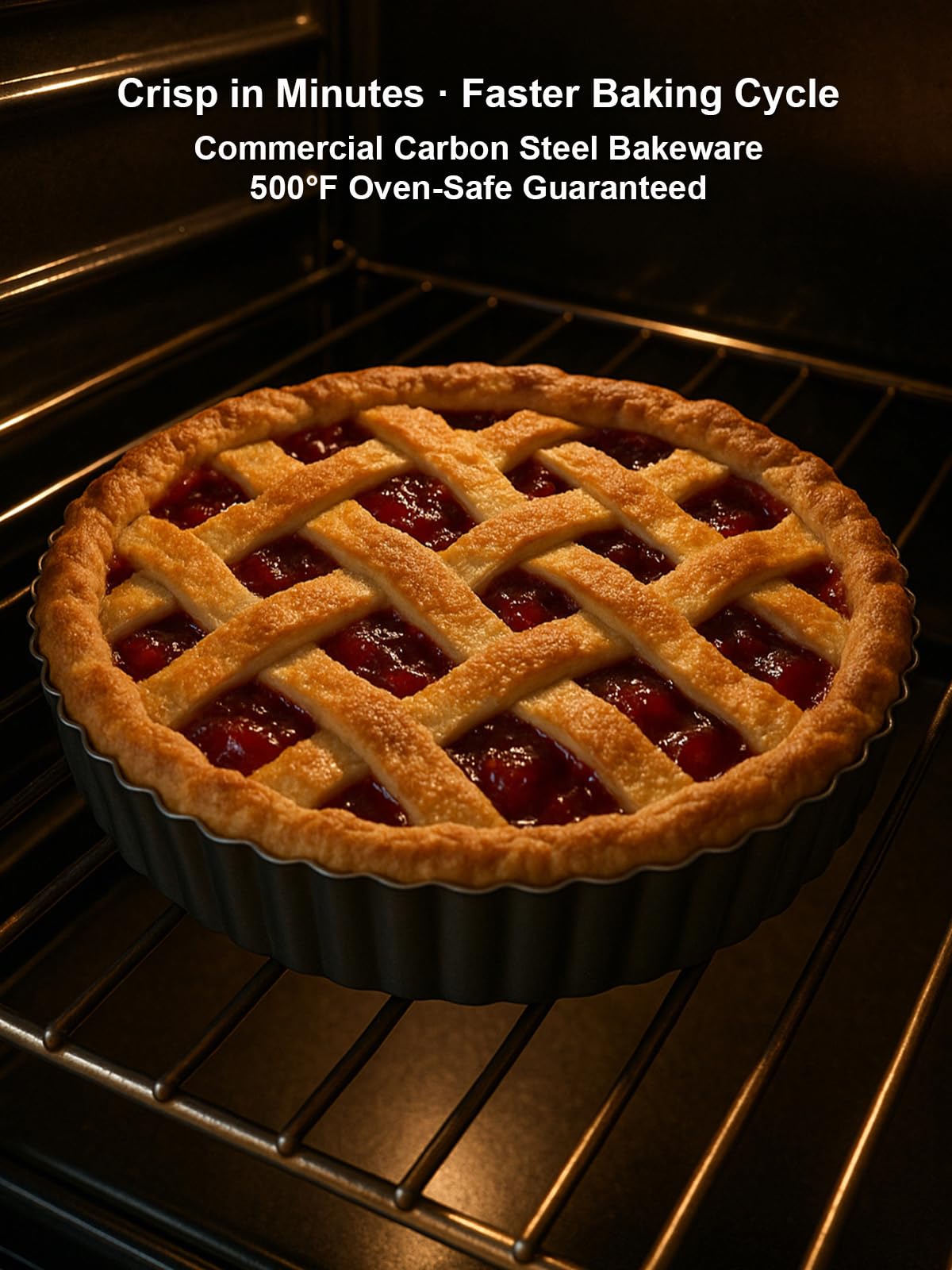 Yamteck non-stick coating provides effortless release and simple cleanup after baking