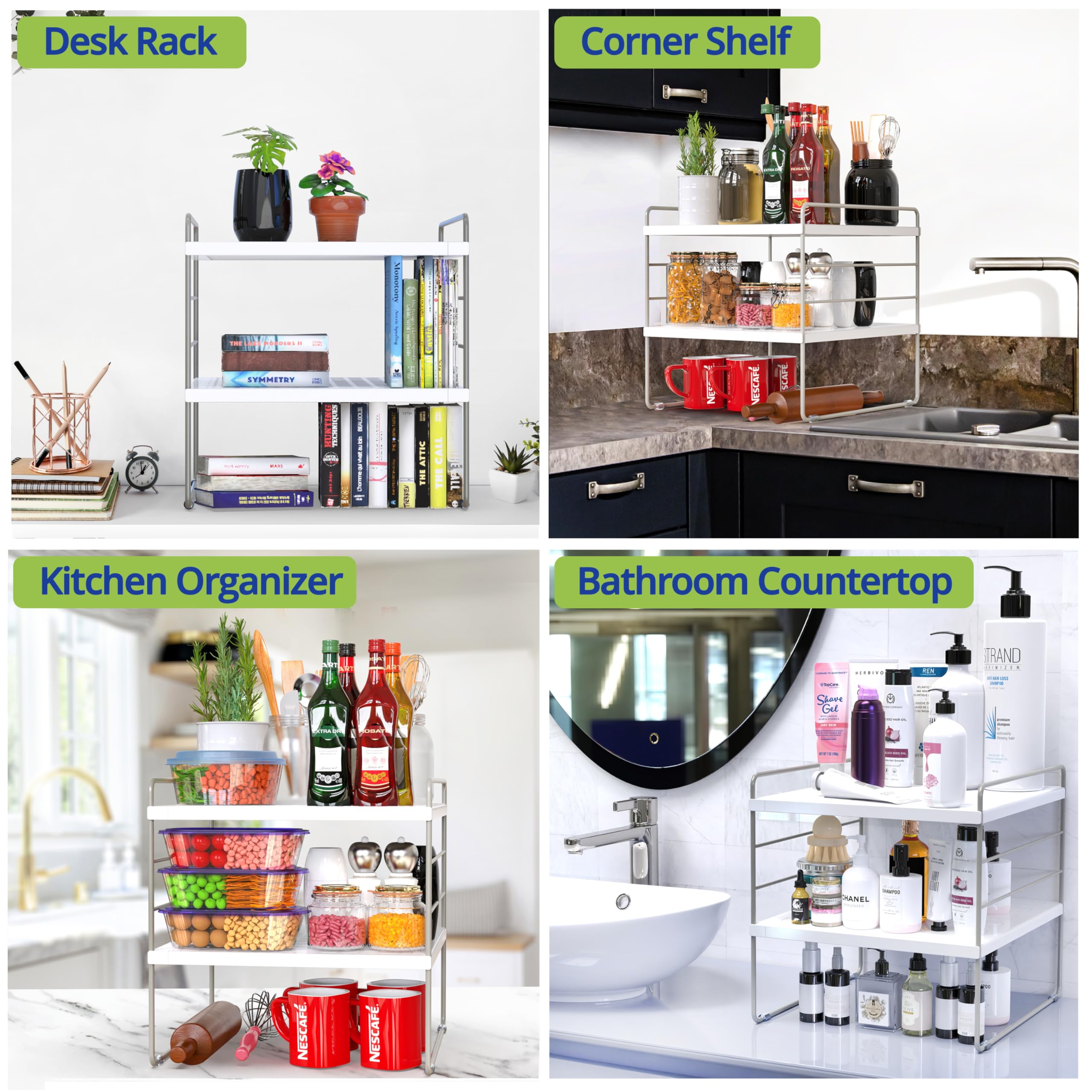 YAN & HIN RV pantry organizer for compact kitchen spaces