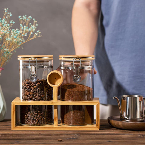 Yangbaga high-clarity glass helps monitor contents at a glance.