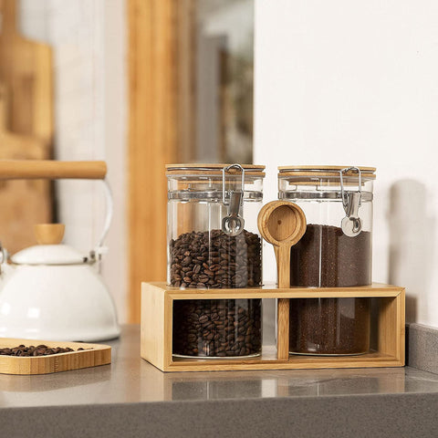 Yangbaga kitchen storage setup for organized pantry and shelf display.