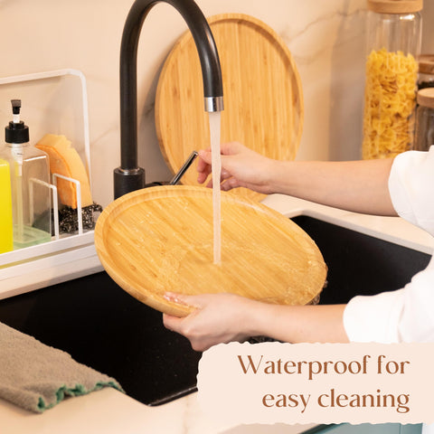 YANGQIHOME eco-friendly bamboo platter supports sustainable hosting.