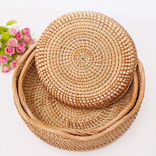 YANGQIHOME rattan basket on dining table adding natural texture to meals