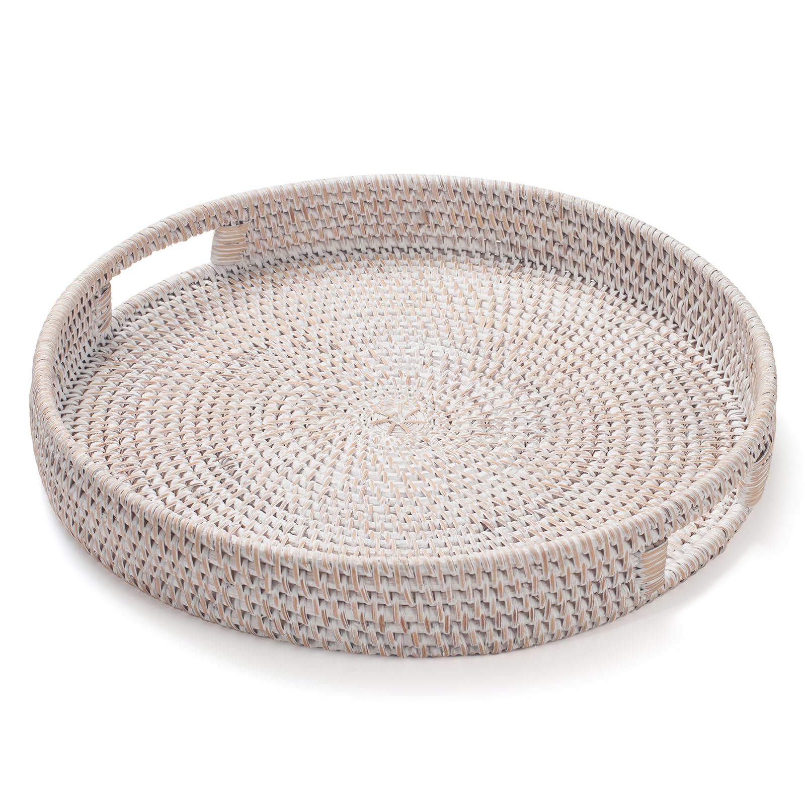 YANGQIHOME round tray as a versatile decorative centerpiece.