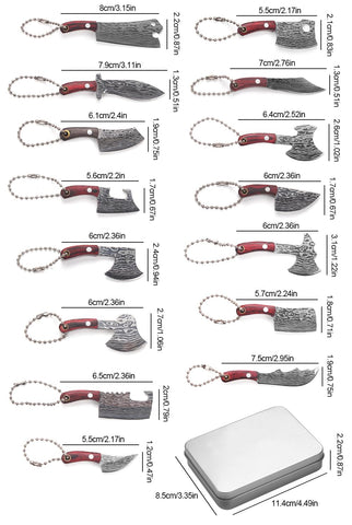 Yangquan mini knife set unpacking box use scenario