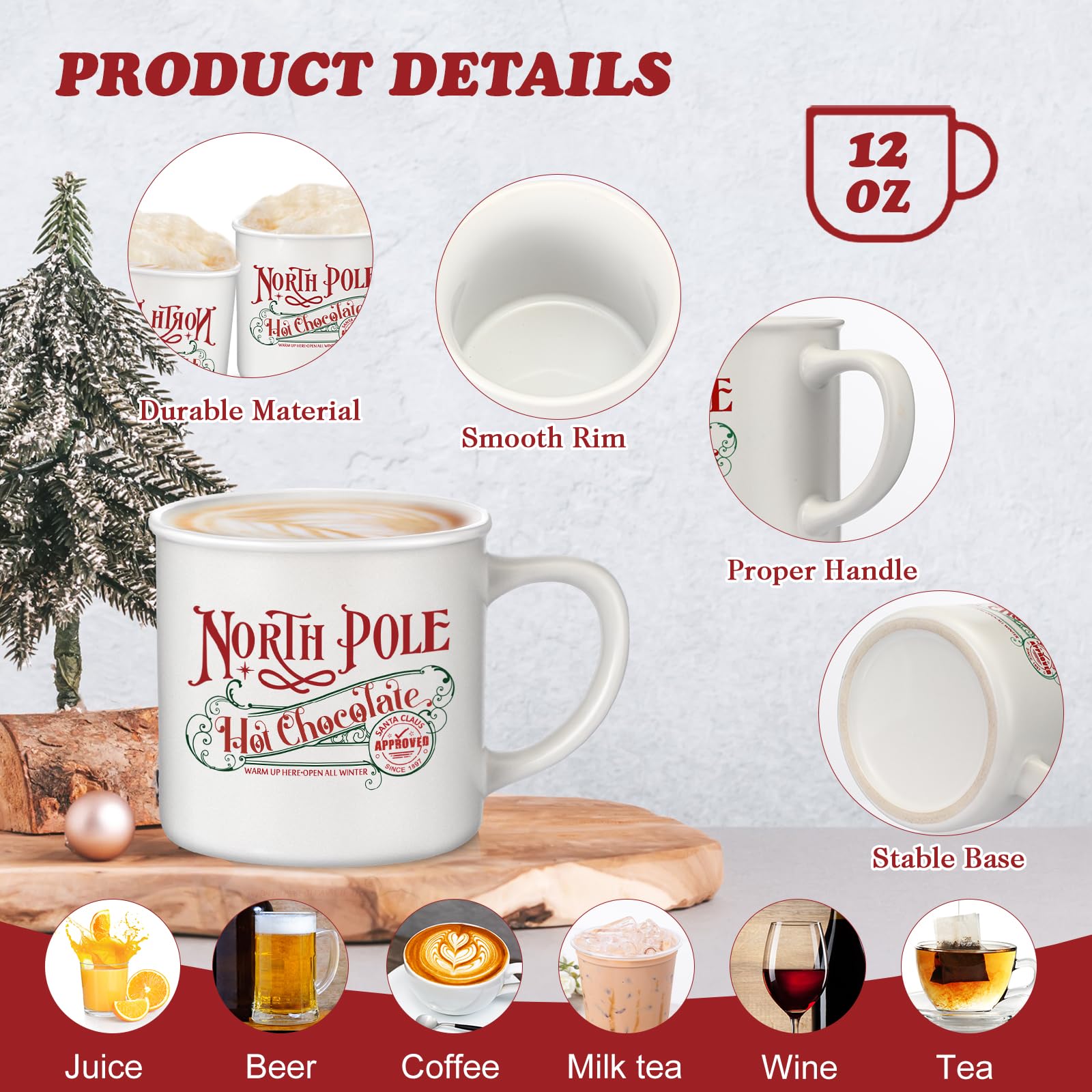 Yaomiao 12oz enamel mug, sturdy and easy to clean for daily use.