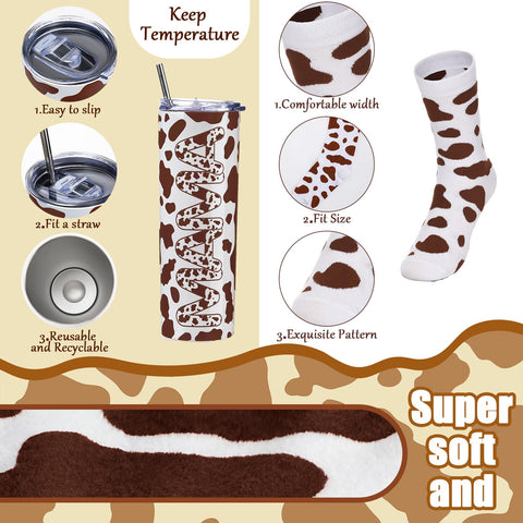 Yaomiao cow gifts keychain close-up, charming metal and PVC accessory for bags.