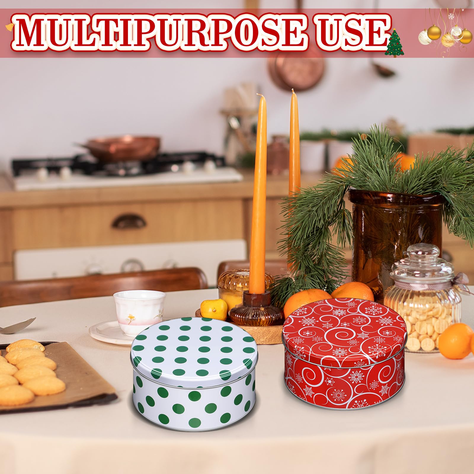 Yaomiao easy-clean reusable tins for holiday gifting.