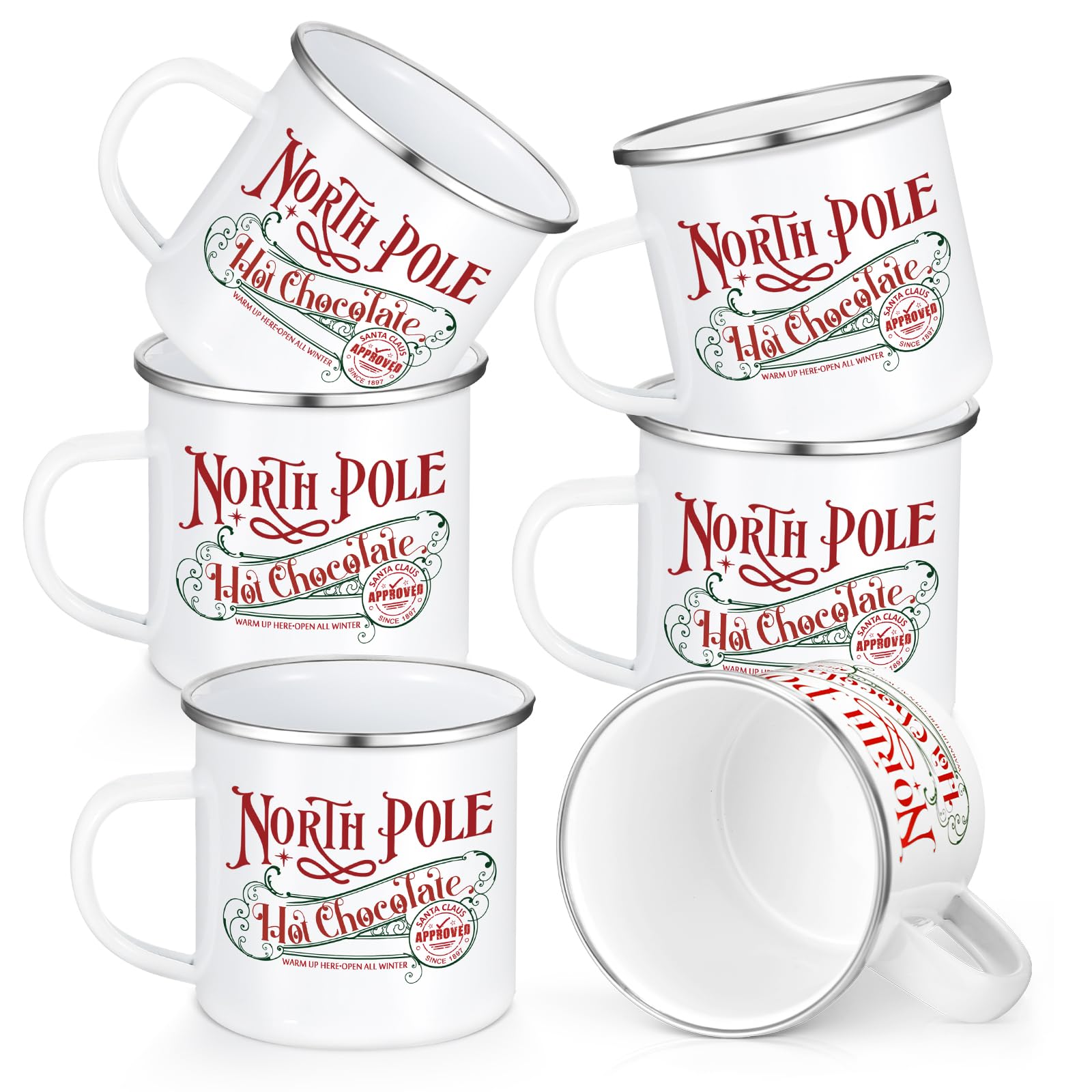 Yaomiao north-pole hot chocolate mug with festive design for cozy winter moments.