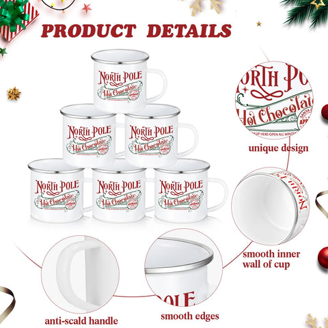 Yaomiao six-mug holiday set, perfect for family gatherings and office celebrations.