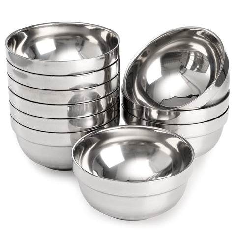Yarlung 10-pack 5-inch bowls for portioned snacks and meals.