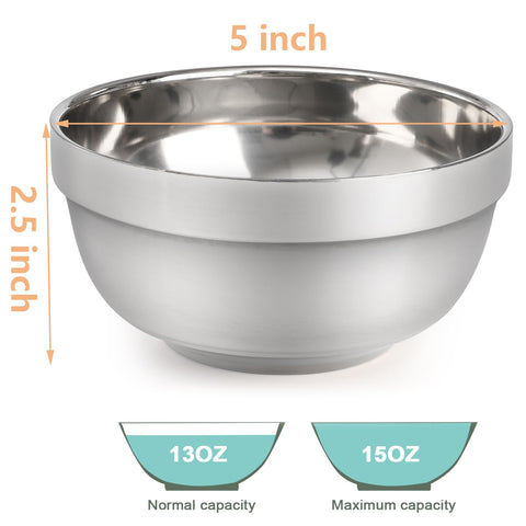Yarlung 15 oz double-wall bowls keep soups warm and meals comfortable.