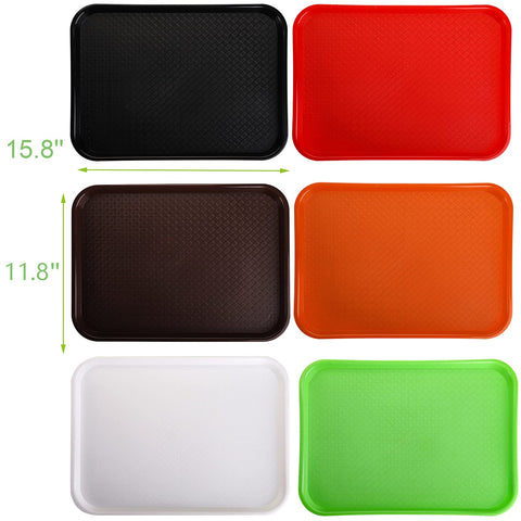 Yarlung 16x12 red tray adds vibrant presentation and quick transfers