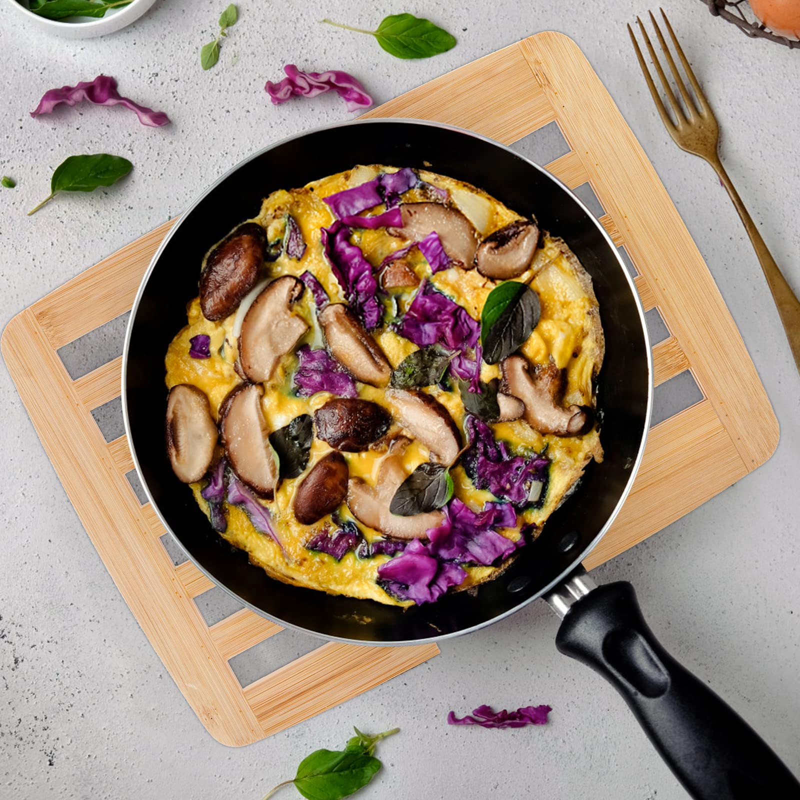 Yarlung trivet's natural fragrance adds warmth to dining.
