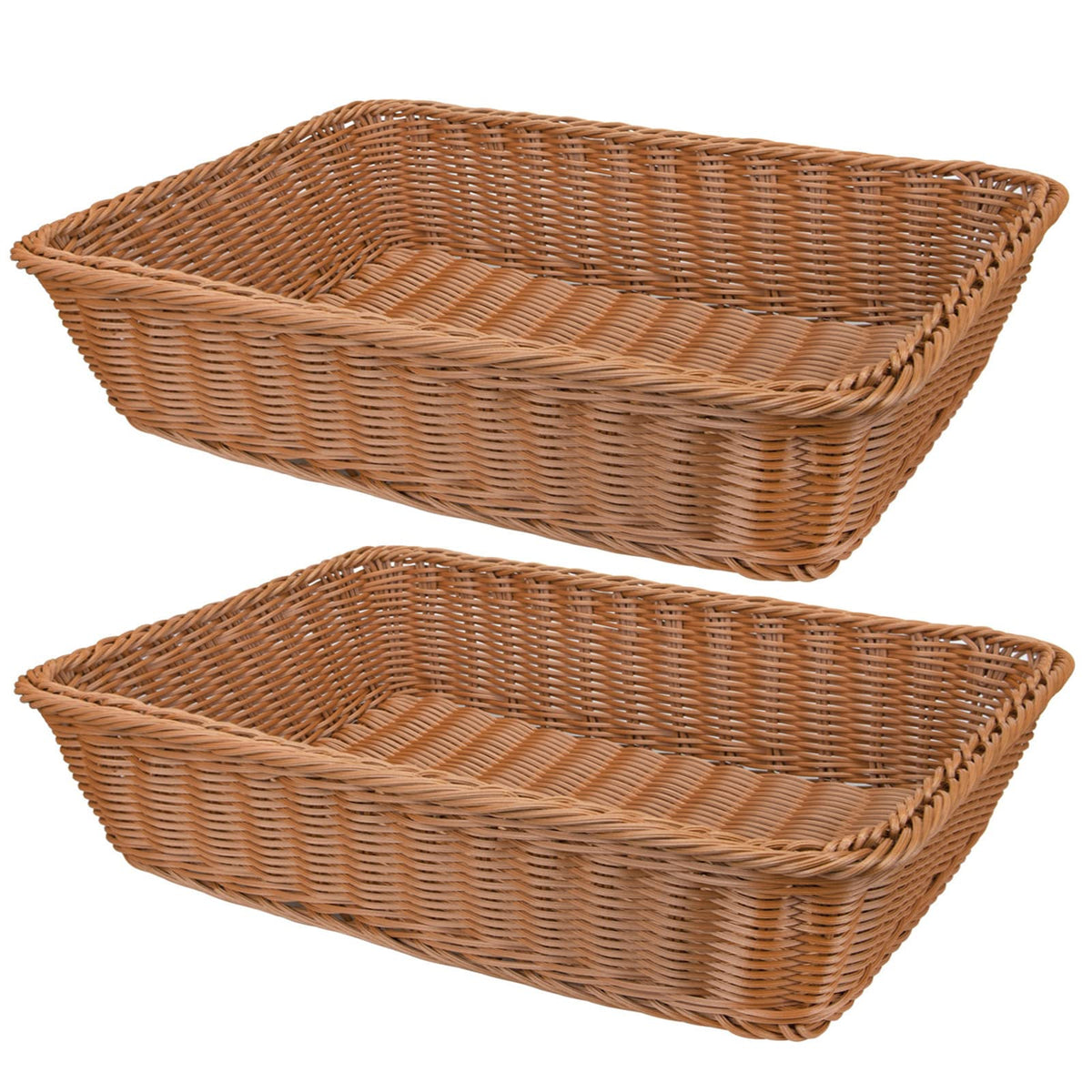Yarlung bread basket rectangular 15.7 by 11.4 inches for stylish table presentation.