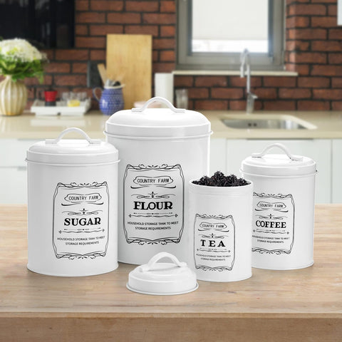 Yarlung counter display shows four canisters ready for everyday use.