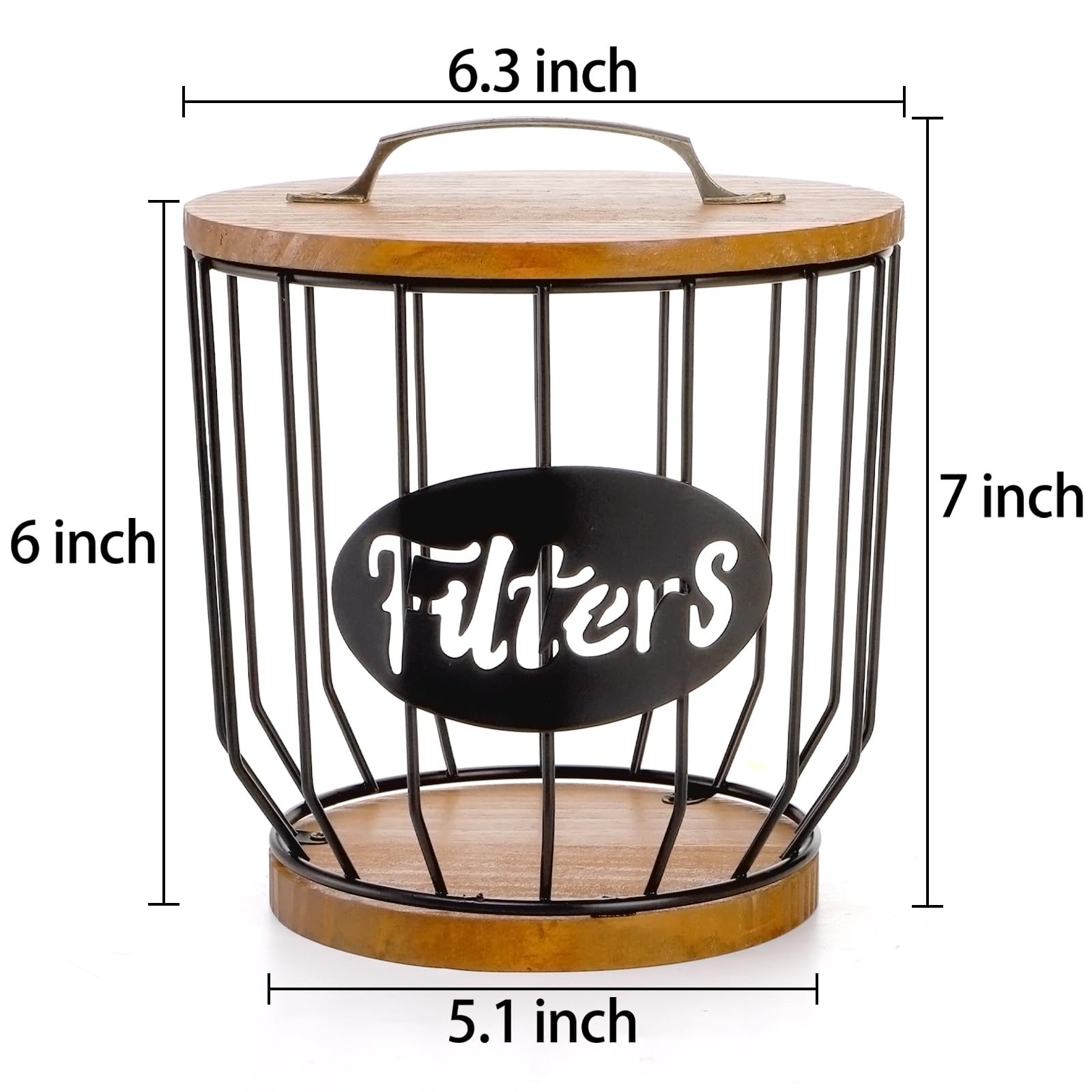 Yarlung K-Cup storage basket large capacity keeps pods neatly arranged