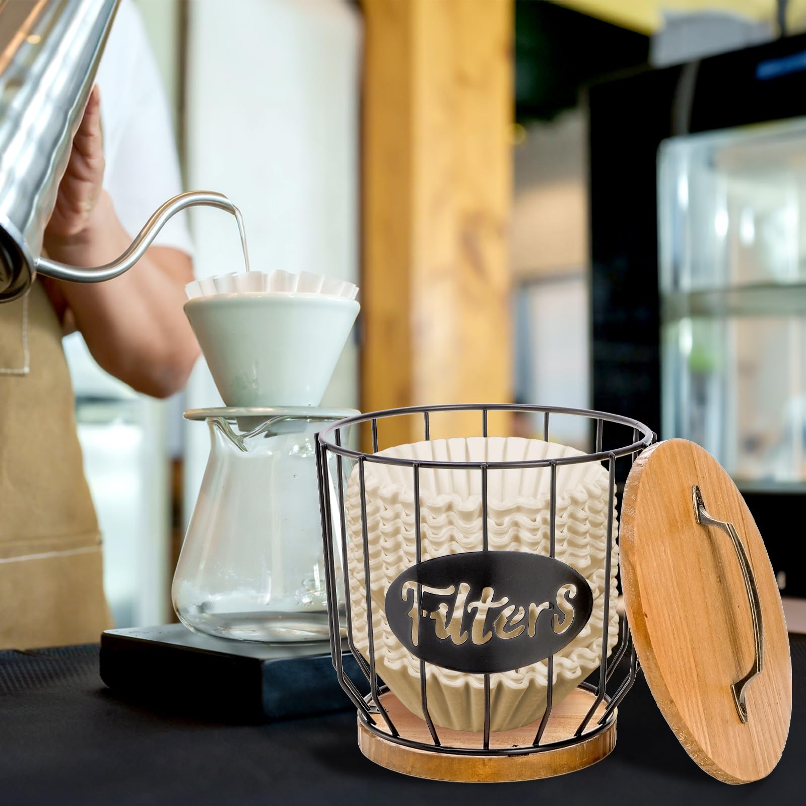 Yarlung multipurpose organizer for coffee, tea, and small items