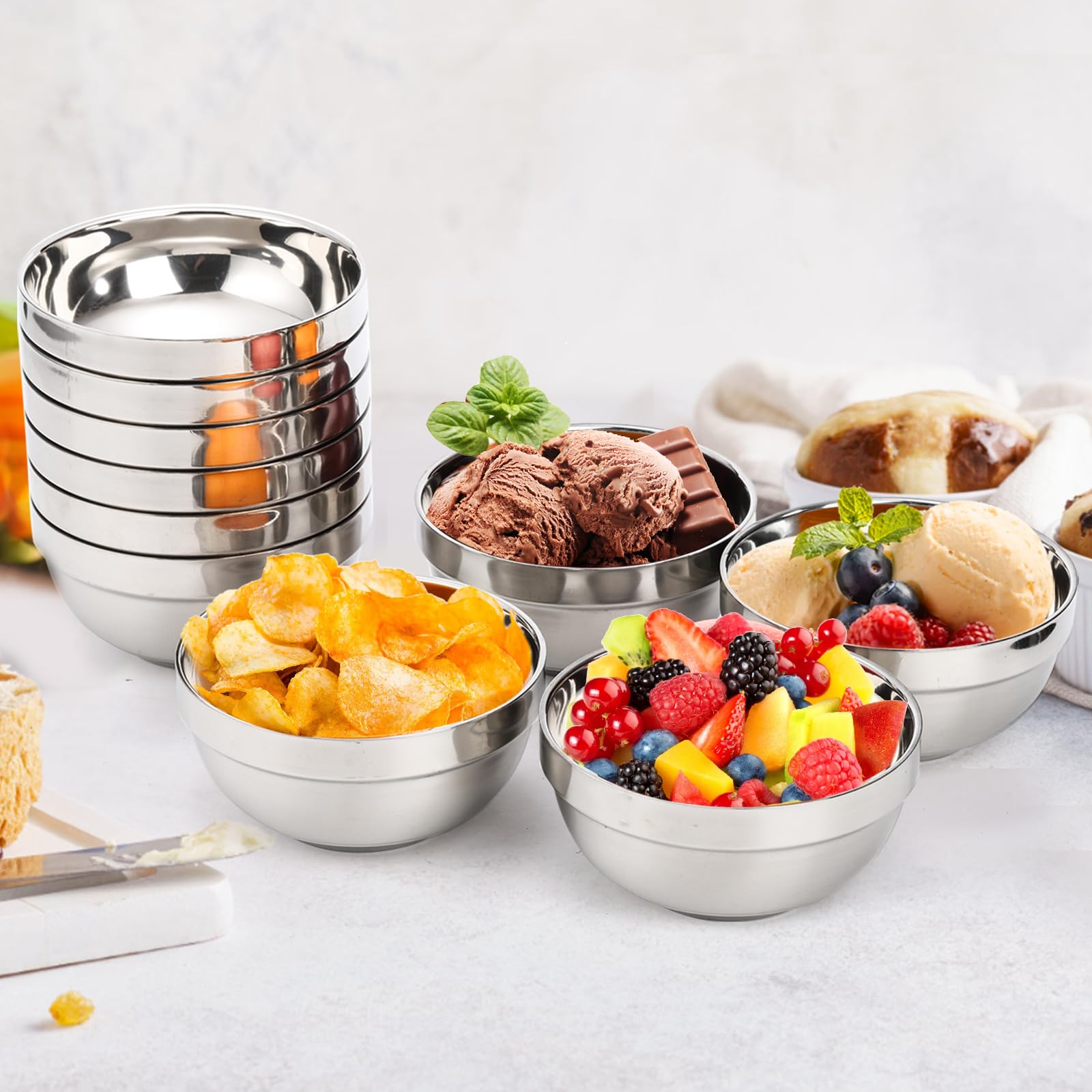 Yarlung multipurpose bowls suitable for rice, noodles, salads, and more.