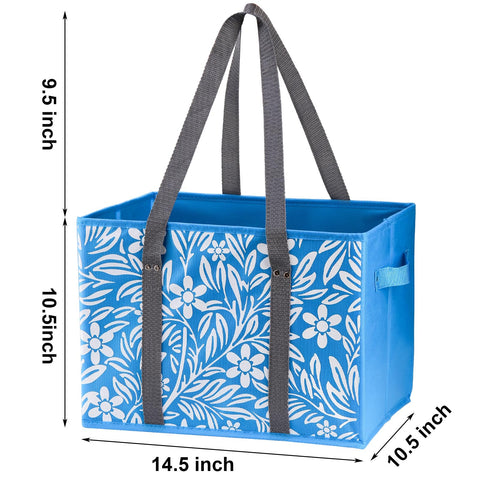 Yarlung bag shows reinforced handles with metal rivets for heavy use.