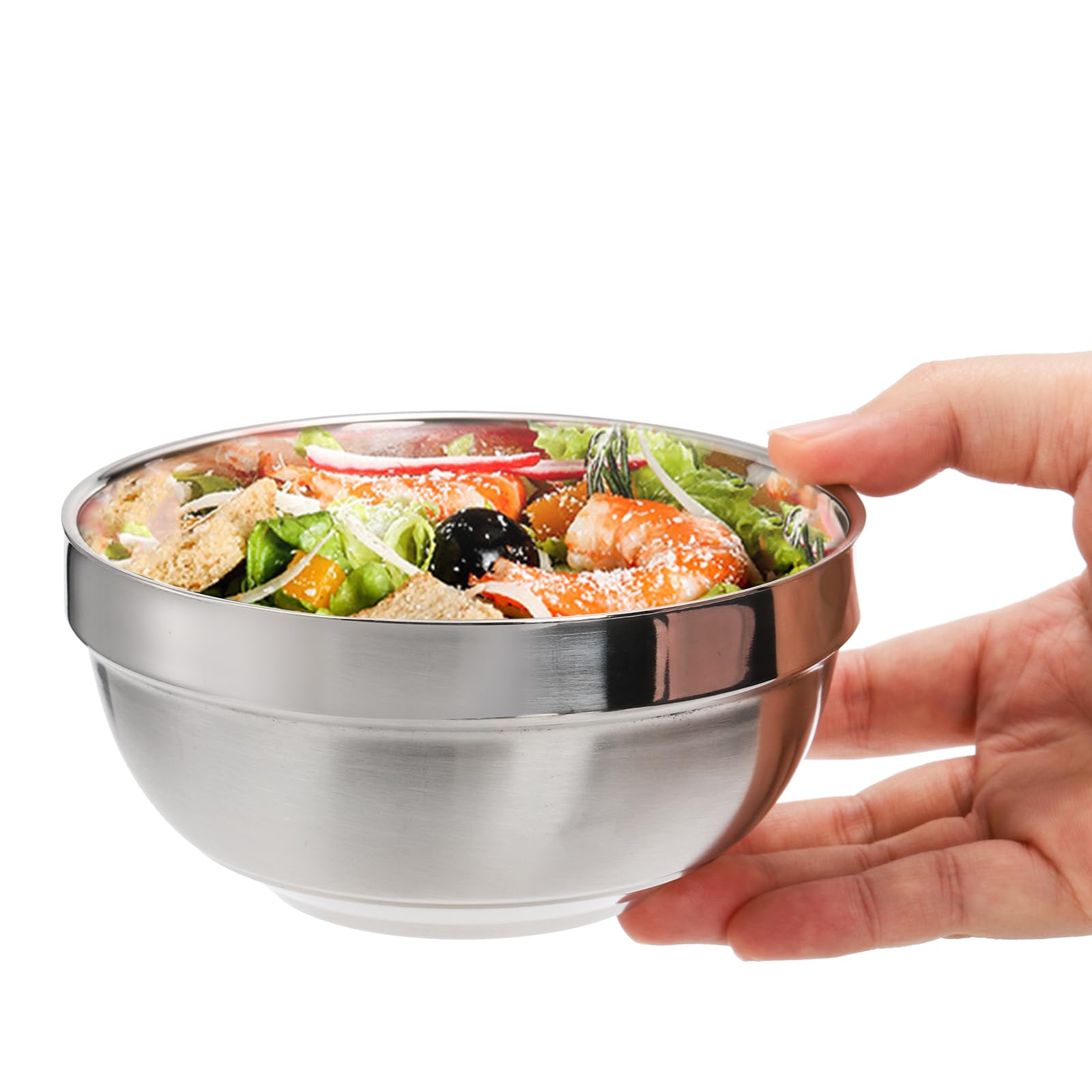 Yarlung bowls stacked neatly for compact kitchen storage.