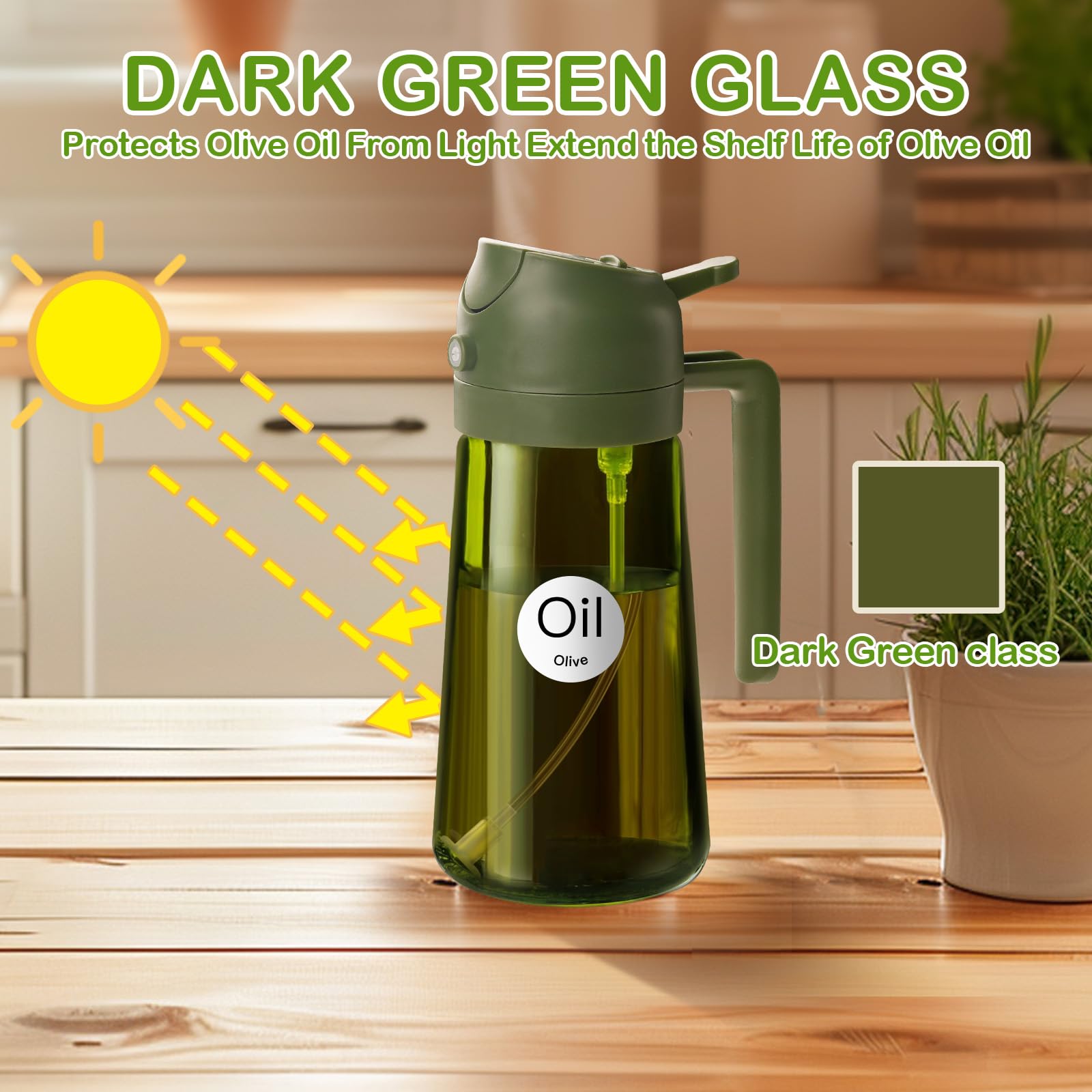 YARRAMATE premium materials include food-grade PP and thick glass for safe storage.