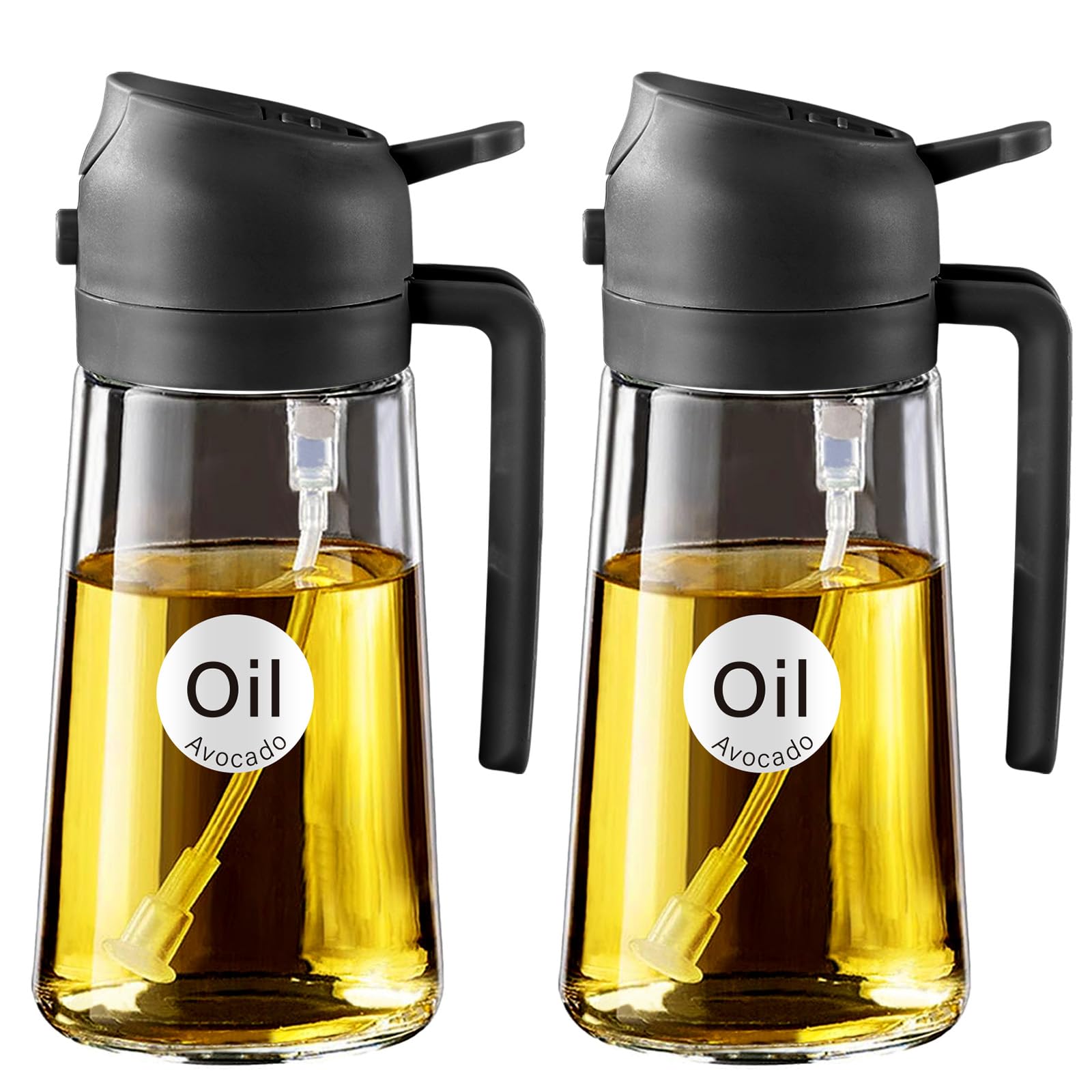 YARRAMATE olive oil dispenser bottle pour enables precise flow for dressings and sautéing.