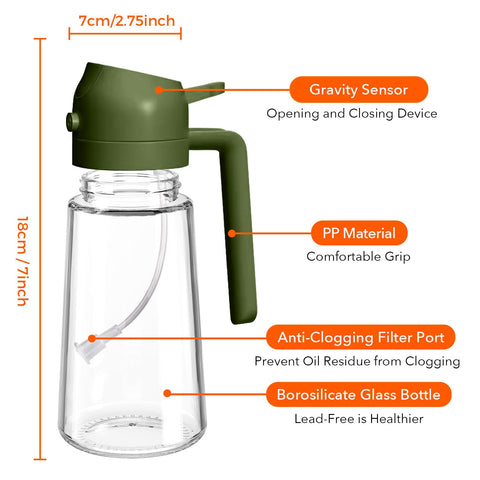 YARRAMATE olive oil sprayer ideal for dressing and grilling tasks