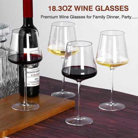 Yaschmo hand-blown glasses offer artisan-crafted elegance for special occasions