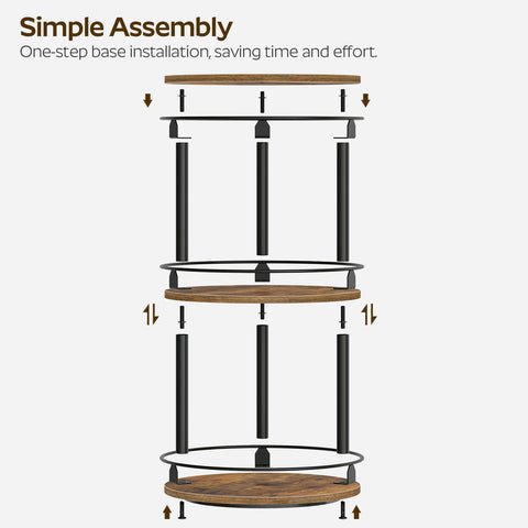 YATINEY cabinet or countertop layout keeps essentials tidy.
