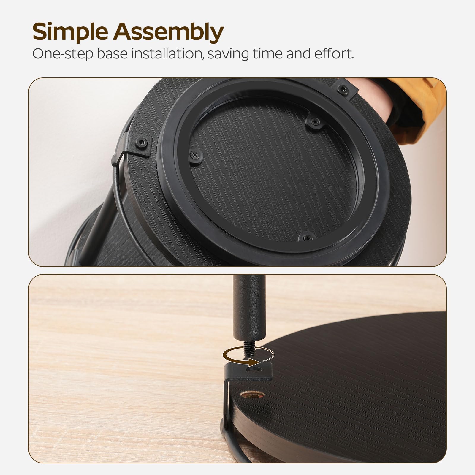 YATINEY cabinet-spice turntable ready for quick assembly