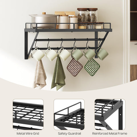 Includes hardware and clear instructions for quick, simple installation.