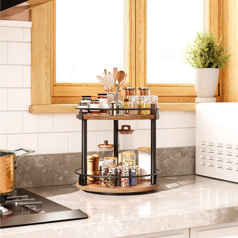 YATINEY ready-to-use spice organizer ships with simple assembly.