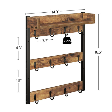 YATINEY mug display suitable for cafe, dining, and kitchen.