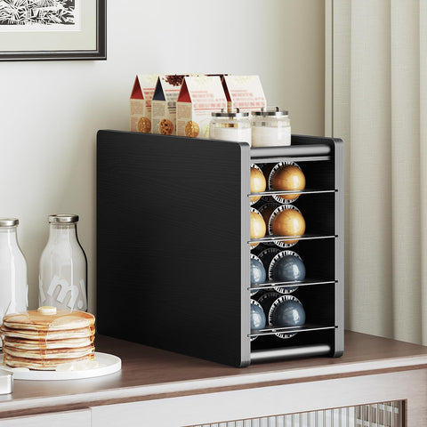 Yatiney space-saving design fits countertops and small kitchens.