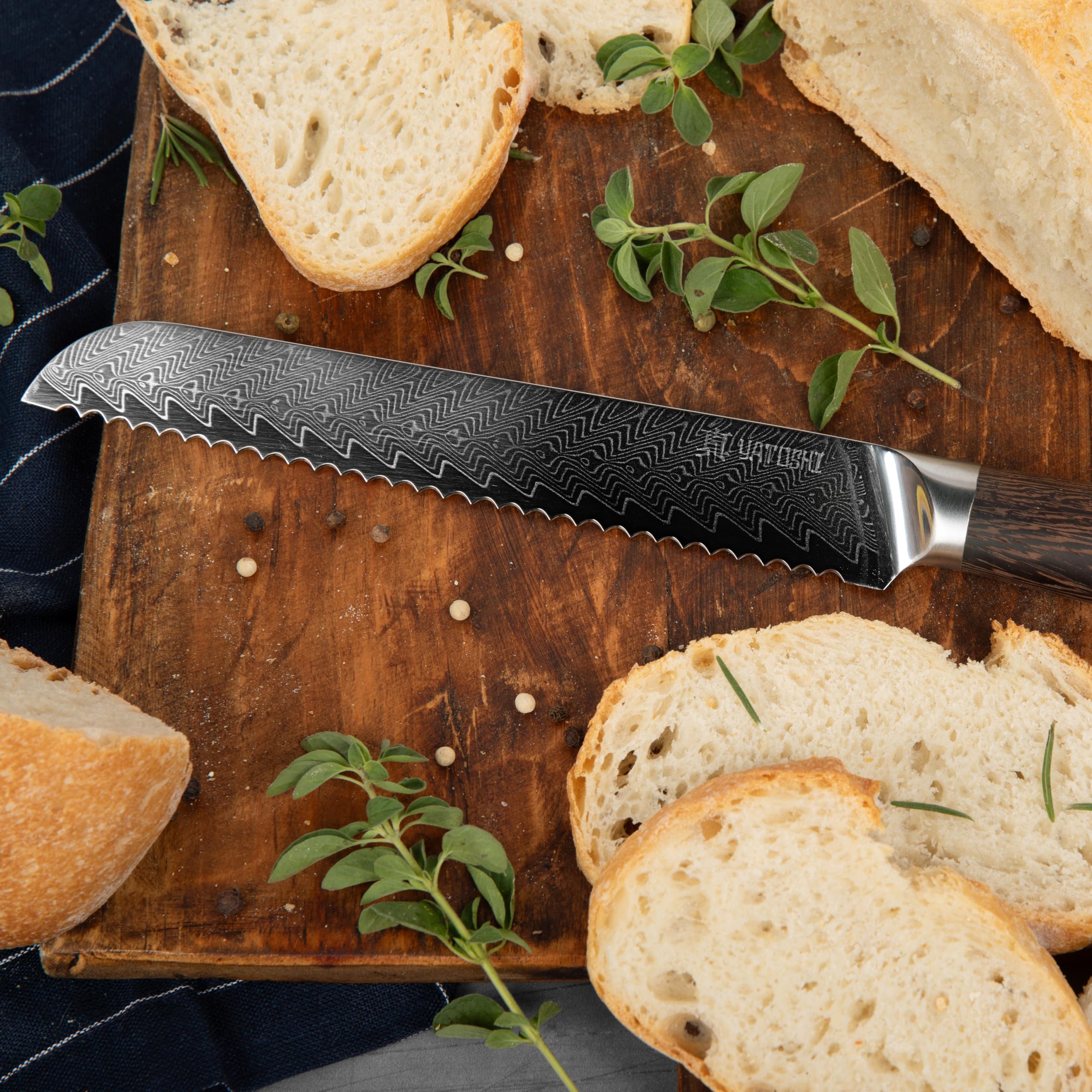 Yatoshi Knives 5-inch utility knife for precise tasks.