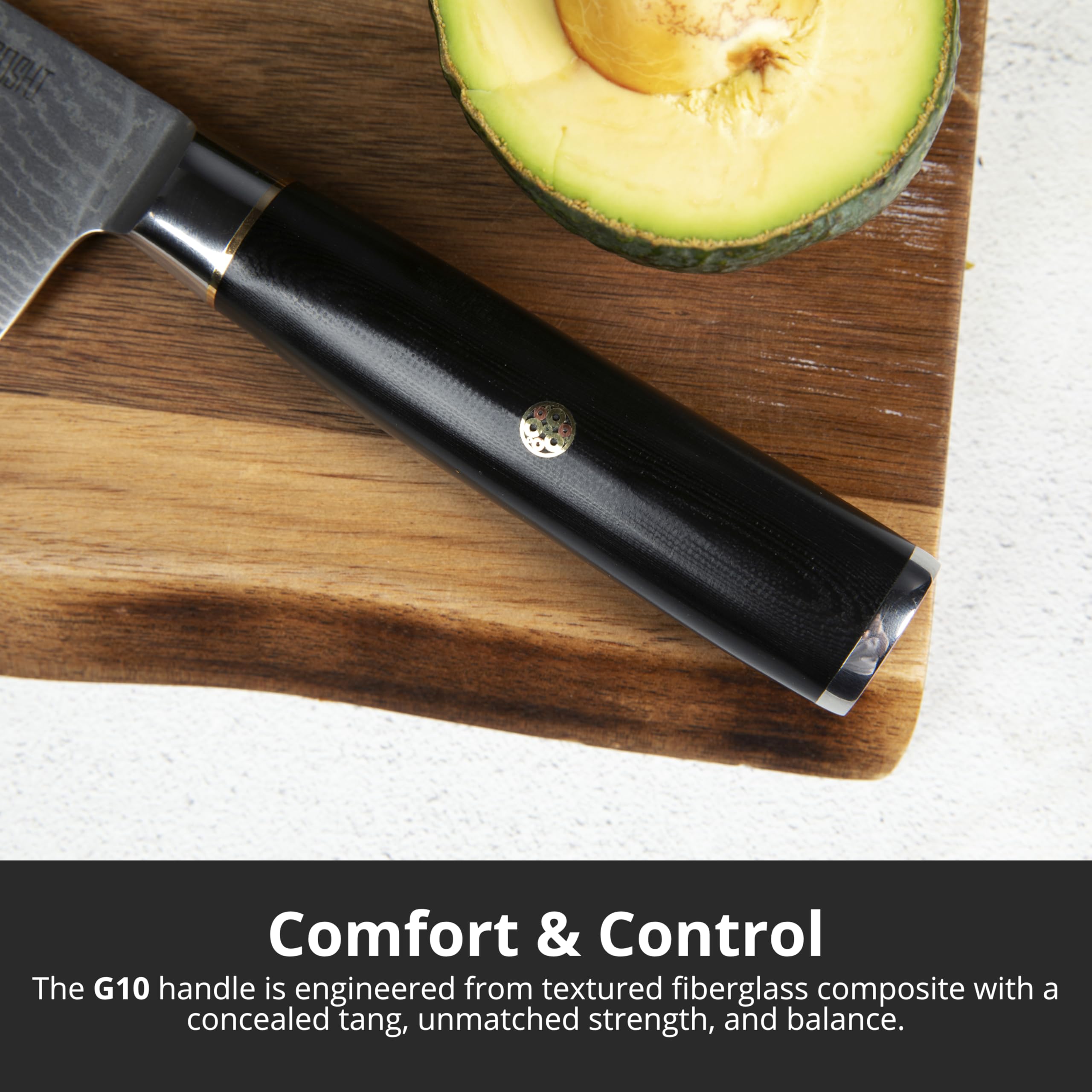 Yatoshi Knives 7-inch santoku knife versatile for chopping and dicing tasks
