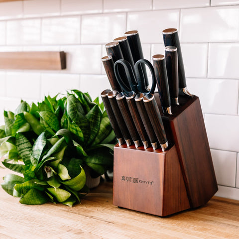 Yatoshi 8-inch slicing knife ideal for roasts and vegetables