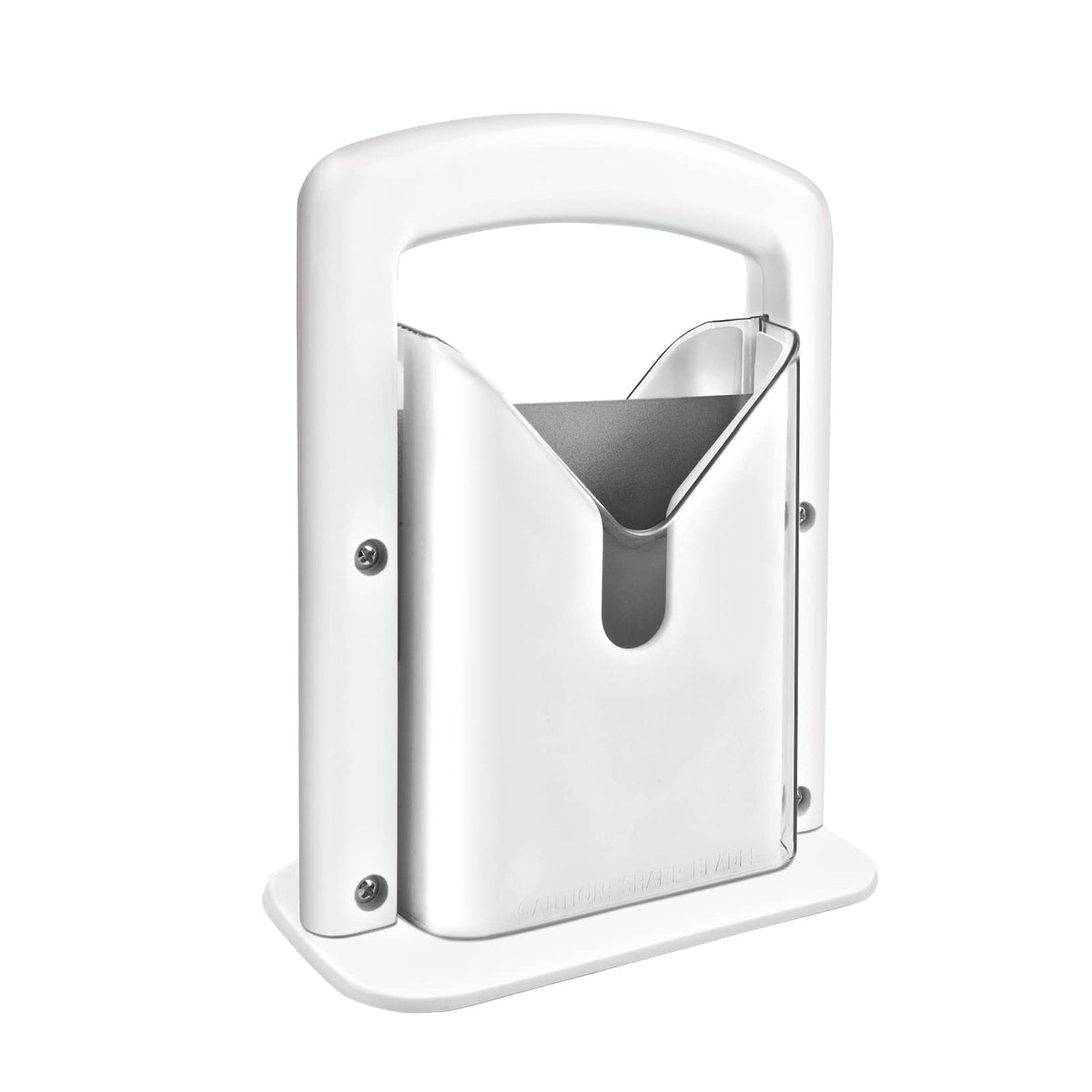 Yatytepo bagel slicer cut-in-half demonstrates quick, clean bagel splitting