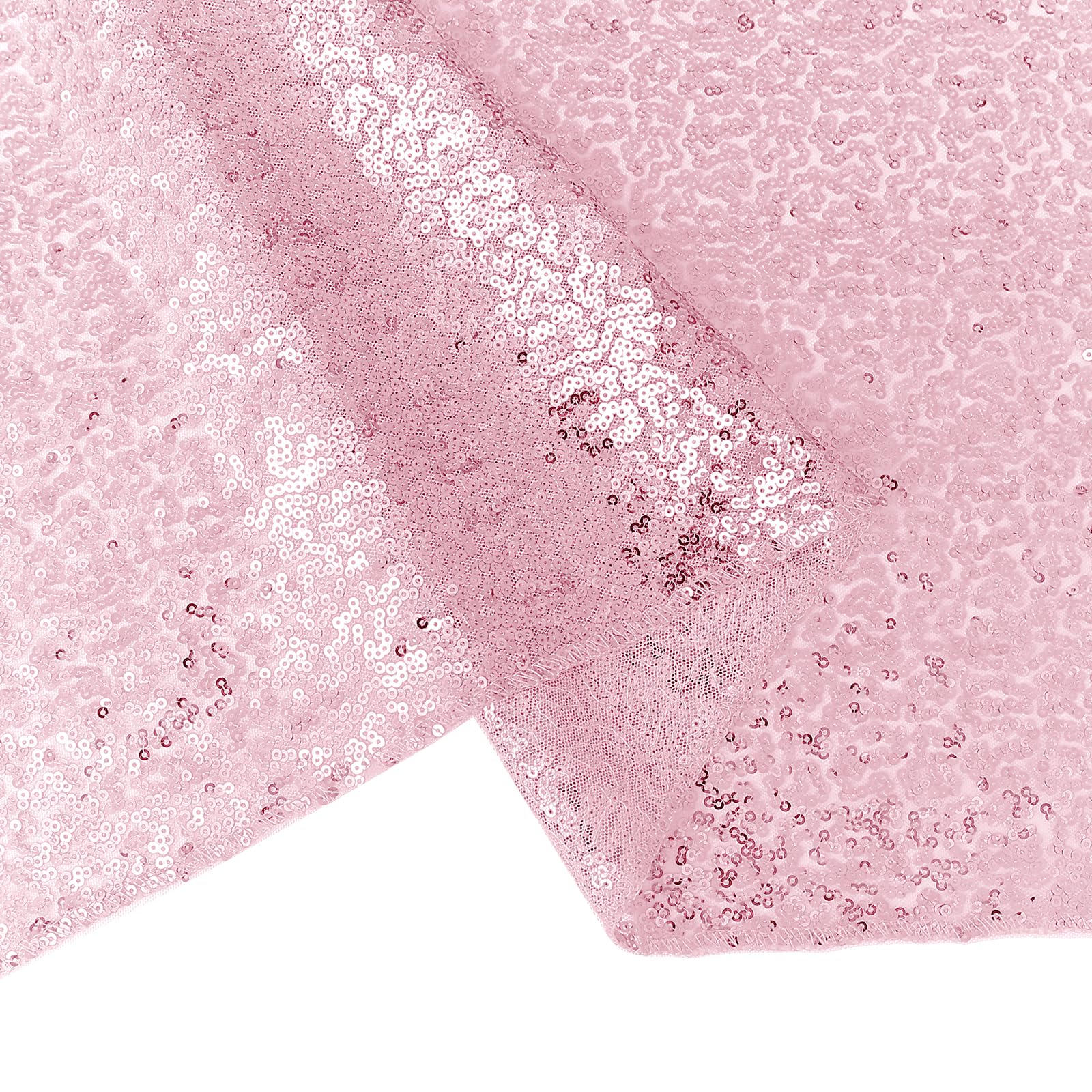 Yblut wedding sequin table runner pink ideal for elegant receptions